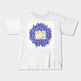 Navy Creme De Le Creme Kids T-Shirt